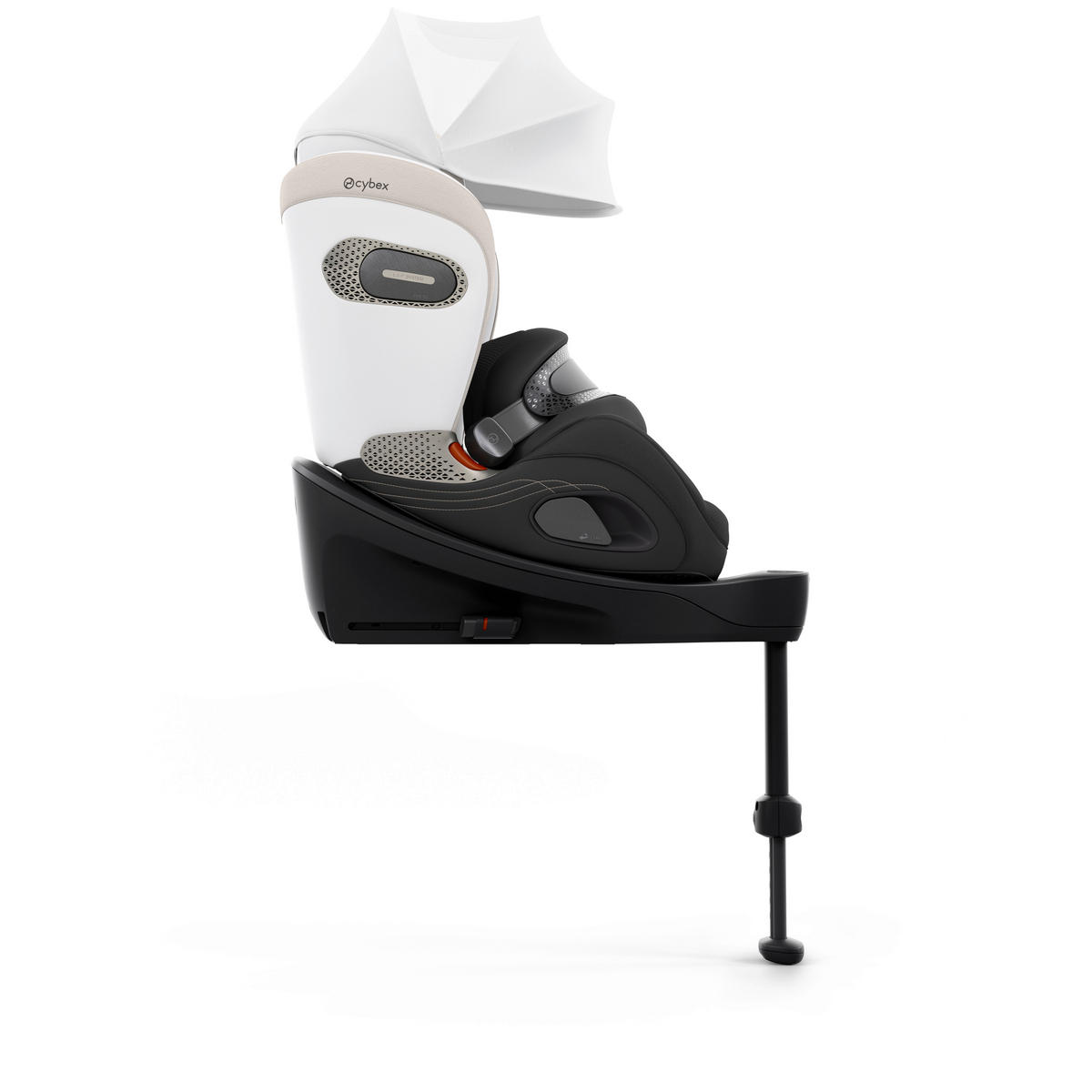 KINDERAUTOSITZ Anoris Si Style Off White  - Weiß, Basics, Kunststoff/Textil (61/45/60cm) - cybex PLATINUM