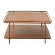 COUCHTISCH - Terracotta, Basics, Metall (75/75/34,3cm) - Xora