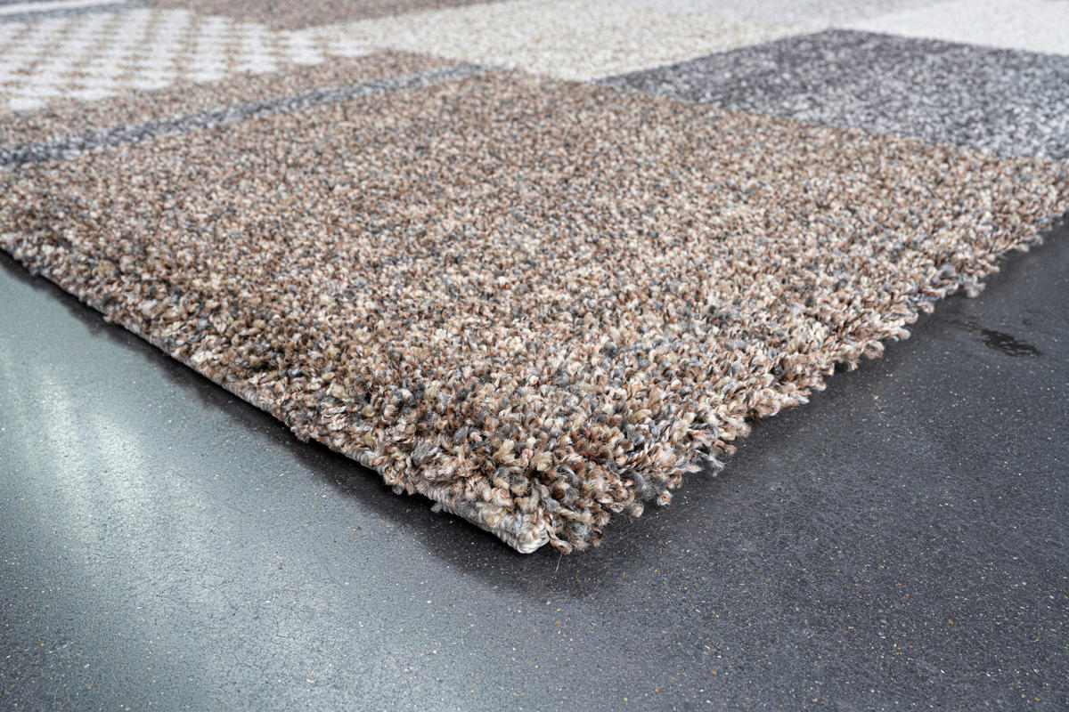 WEBTEPPICH 200/290 cm Mehari Creme, Grau, Grün  - Creme/Grau, KONVENTIONELL, Kunststoff/Textil (200/290cm) - Novel