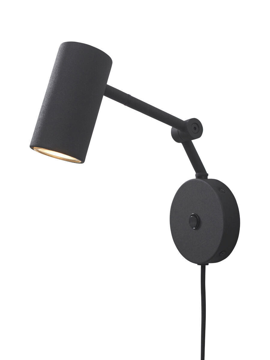 WANDLEUCHTE - Schwarz, Trend, Metall (21,6/10,5/18cm) - It's about Romi