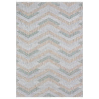 TEPIH ZA UNUTAR./VANJ. UPORAB 140/200 cm   siva, bež  Melissa  - siva/bež, Konvencionalno, tekstil (140/200cm)