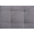 ECKSOFA Dunkelbraun Chenille  - Chromfarben/Dunkelbraun, KONVENTIONELL, Kunststoff/Textil (260/205cm) - Carryhome