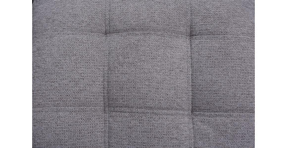 ECKSOFA Dunkelbraun Chenille  - Chromfarben/Dunkelbraun, KONVENTIONELL, Kunststoff/Textil (260/205cm) - Carryhome