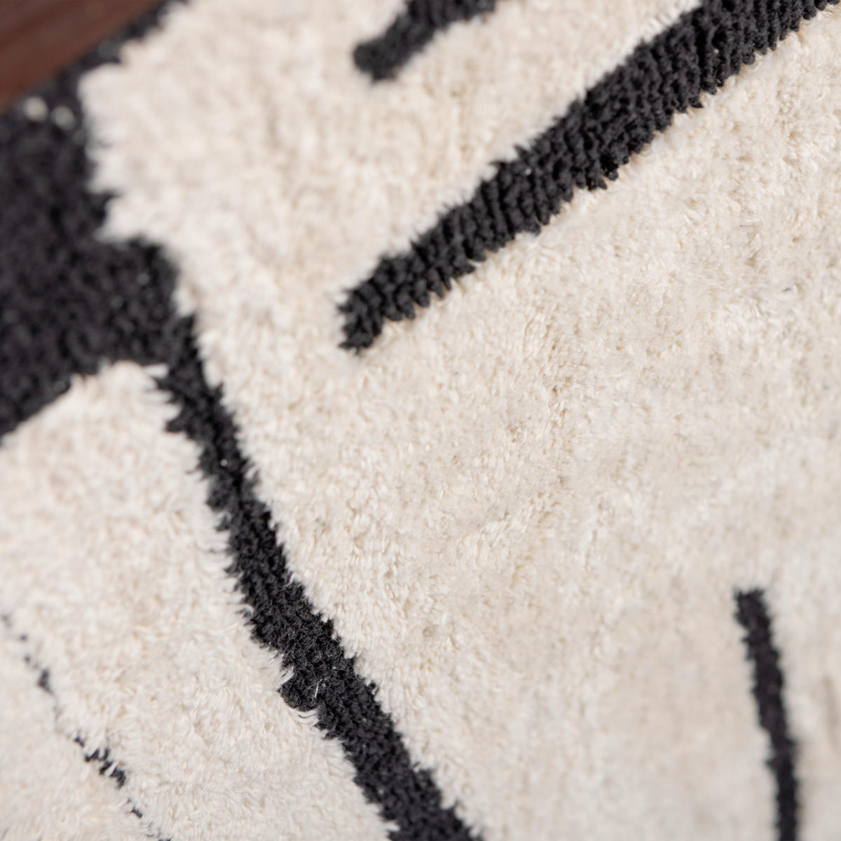 BILD Abstraktes  - Schwarz/Weiß, Basics, Holz/Textil (60/90/10cm) - Livetastic