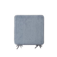 JASTUK ZA SJEDENJE    ANITA  - antracit, Design, tekstil (40/40/1,2cm) - Luca Bessoni
