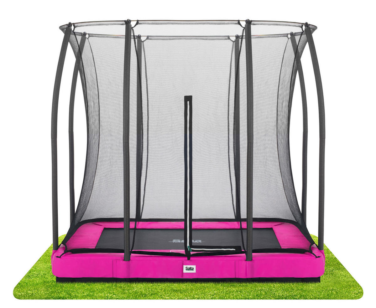 Trampolin Salta Comfort Ground Salta Comfort Edition Ground  - Pink, Basics, Metall (214/153cm) - Salta