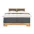 POSTEL BOXSPRING, 180/200 cm, dřevo, textil, hnědá, barvy dubu - barvy dubu/hnědá, Natur, dřevo/textil (180/200cm) - Linea Natura POSTEL BOXSPRING, 180/200 cm, dřevo, textil, hnědá, barvy dubu - barvy dubu/hnědá, Natur, dřevo/textil (180/200cm) - Linea Natura