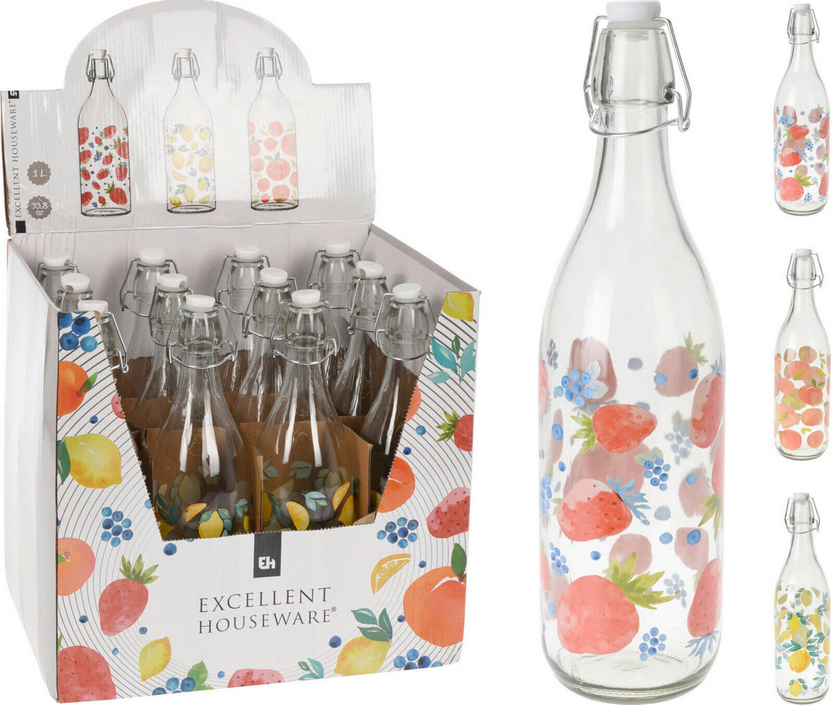 STICLĂ DE BĂUT  - Basics, sticlă (8.5/8.5/31.5cm)