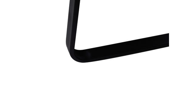 ECKBANK 237/178 cm Struktur Echtleder Schwarz, Beige   - Beige/Schwarz, Design, Leder/Textil (237/178cm) - Novel