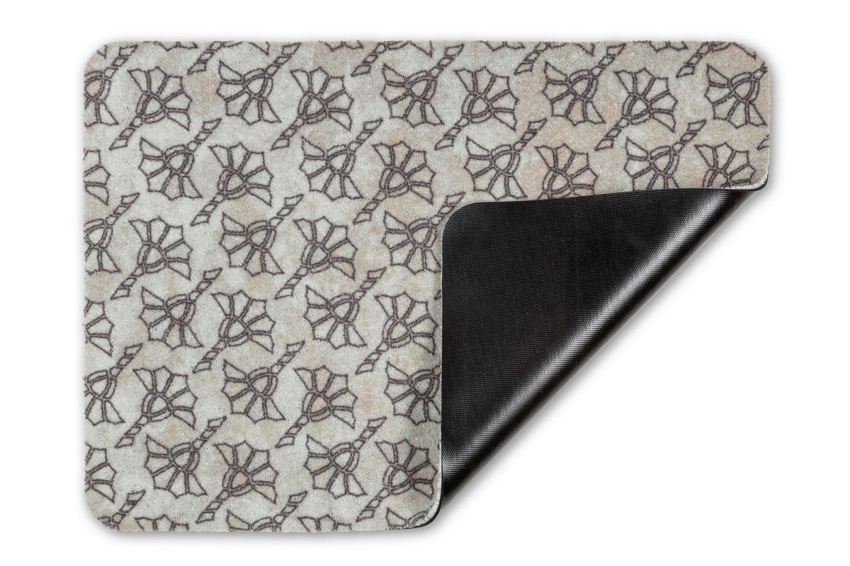 FUSSMATTE - Naturfarben, Design, Kunststoff (67/110cm) - Joop!