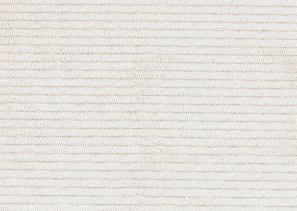 ECKSOFA ERNO Beige Cord  - Beige/Schwarz, Design, Textil/Metall (262/183cm) - MID.YOU