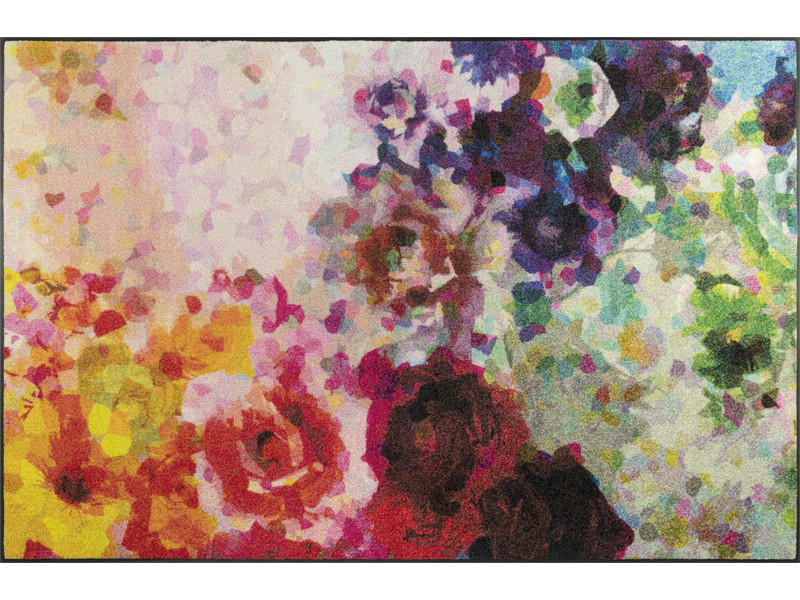 wash+dry Flachwebeteppich Colour Blast Mehrfarbig 115x175 cm