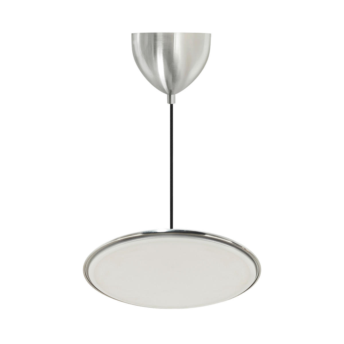 LED-HÄNGELEUCHTE 40/6 cm   - Edelstahlfarben, Design, Metall (40/6cm) - Nordlux