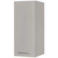 KÜCHENOBERSCHRANK 30/72/35 cm  in Grau  - Edelstahlfarben/Grau, MODERN, Holzwerkstoff/Metall (30/72/35cm) - Nobilia