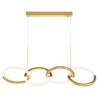 PENDELLEUCHTE  27/33/100 cm   - Goldfarben, Trend, Metall (27/33/100cm) - MAYTONI