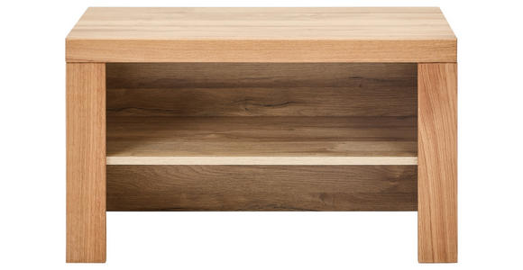 GARDEROBENBANK  in 80/46,7/40 cm  - Eichefarben, KONVENTIONELL, Holz (80/46,7/40cm) - Carryhome
