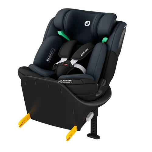 REBOARDER-KINDERSITZ Emerald S  - Schwarz, Basics, Kunststoff/Metall (44,2/59/61cm) - Maxi-Cosi