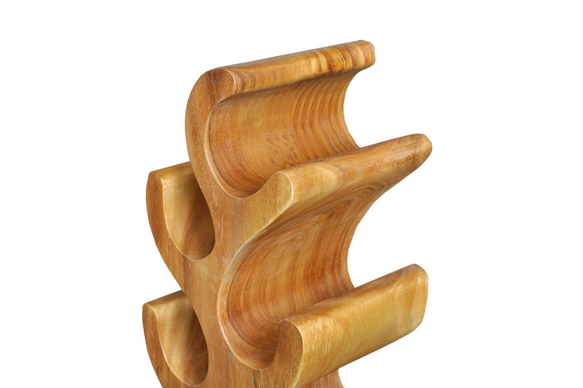 WEINREGAL  - Naturfarben, MODERN, Holz (28/100/19cm) - MID.YOU