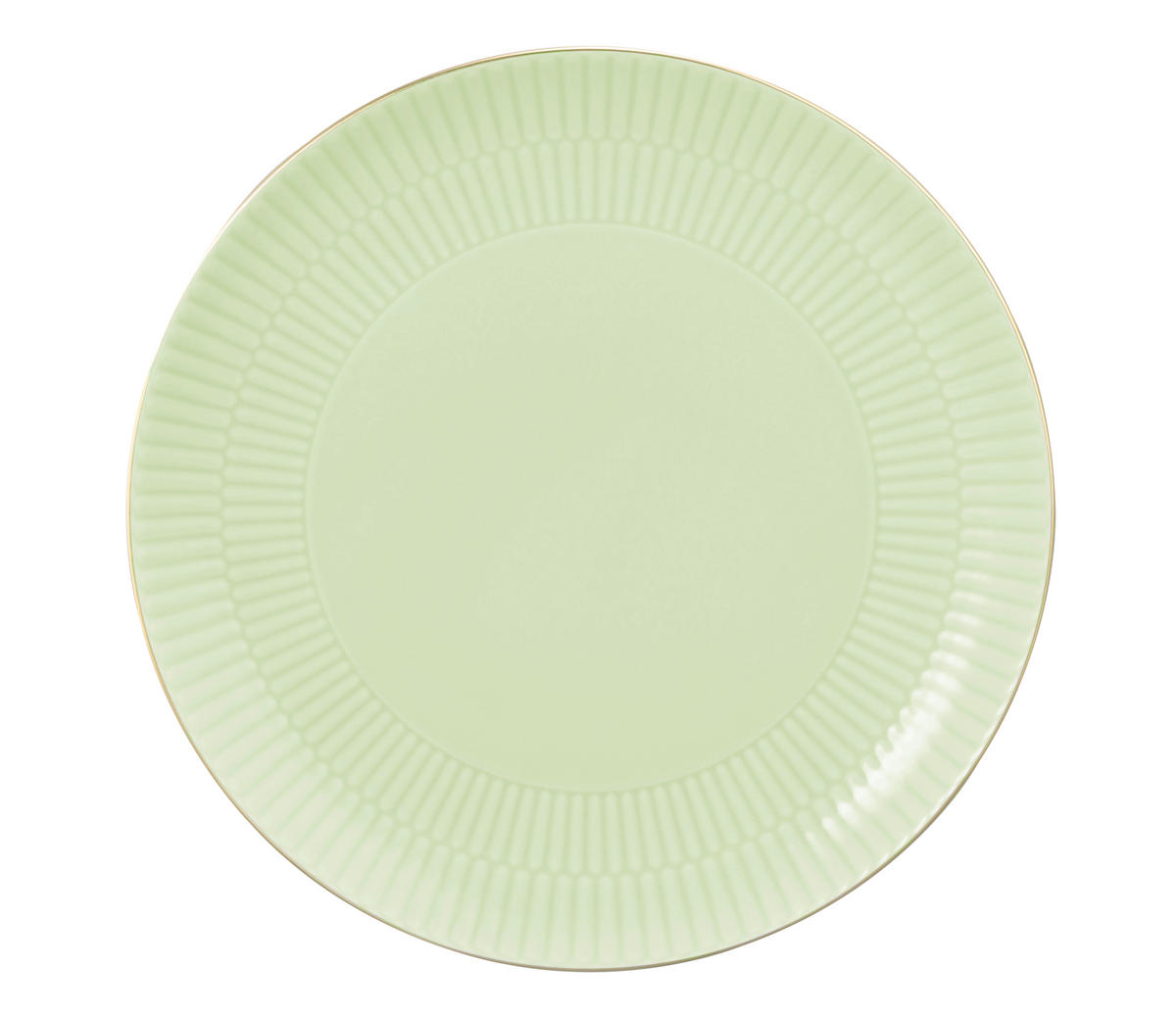 KROŽNIK ZA ZAJTRK  Amina  22,5 cm        - zlate barve/žajbljevo zelena, Basics, keramika (22,5cm) - Seltmann Weiden