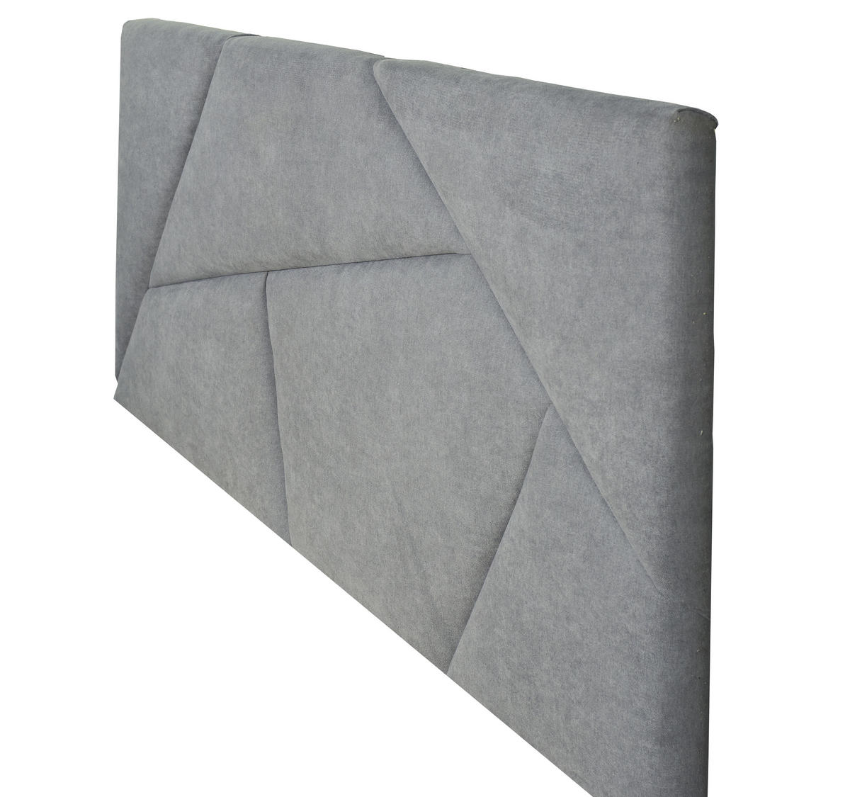 POLSTERBETT 180/200 cm  in Grau  - Schwarz/Grau, KONVENTIONELL, Holz/Kunststoff (180/200cm) - MID.YOU