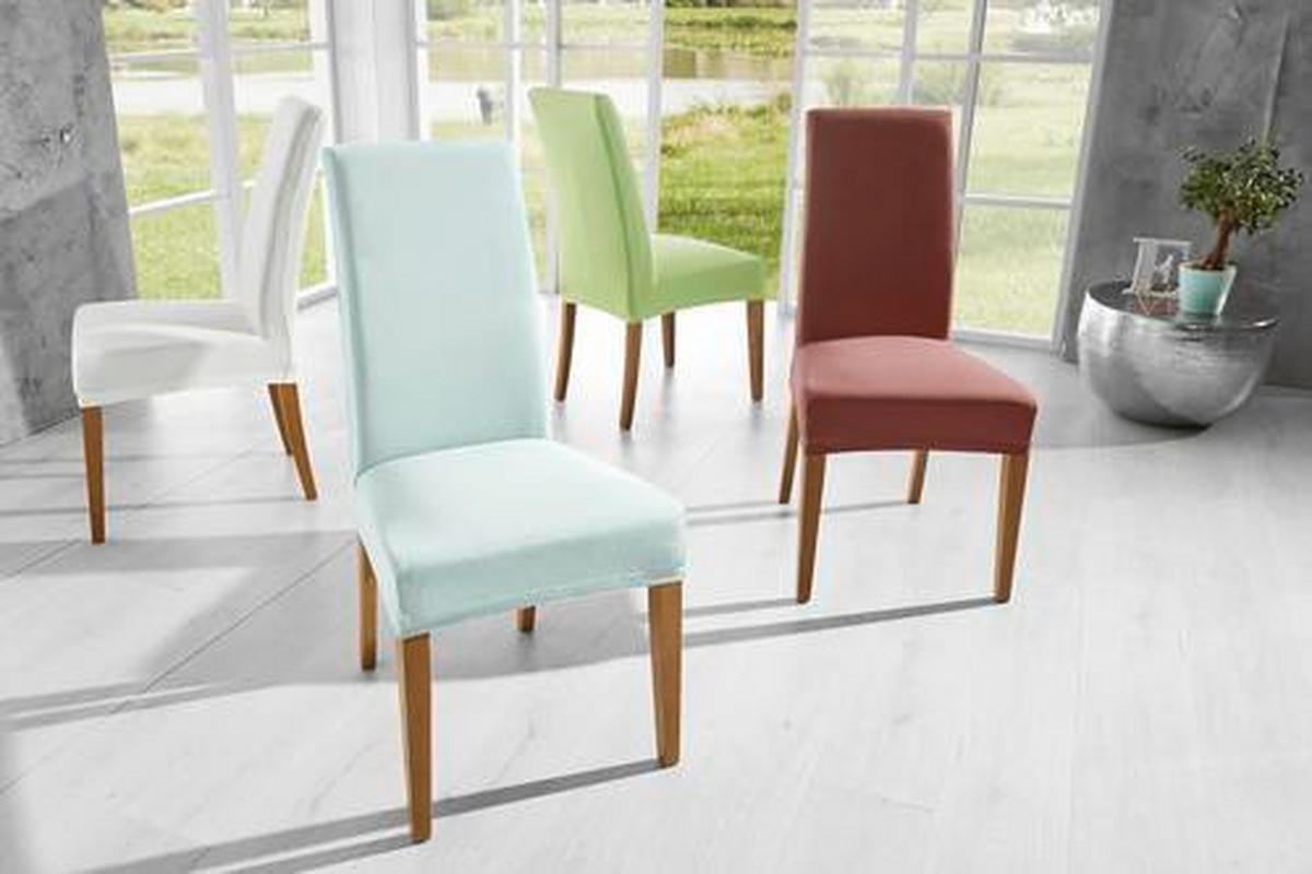 STUHLHUSSE - Naturfarben, Design, Textil (40/45/65cm) - Novel