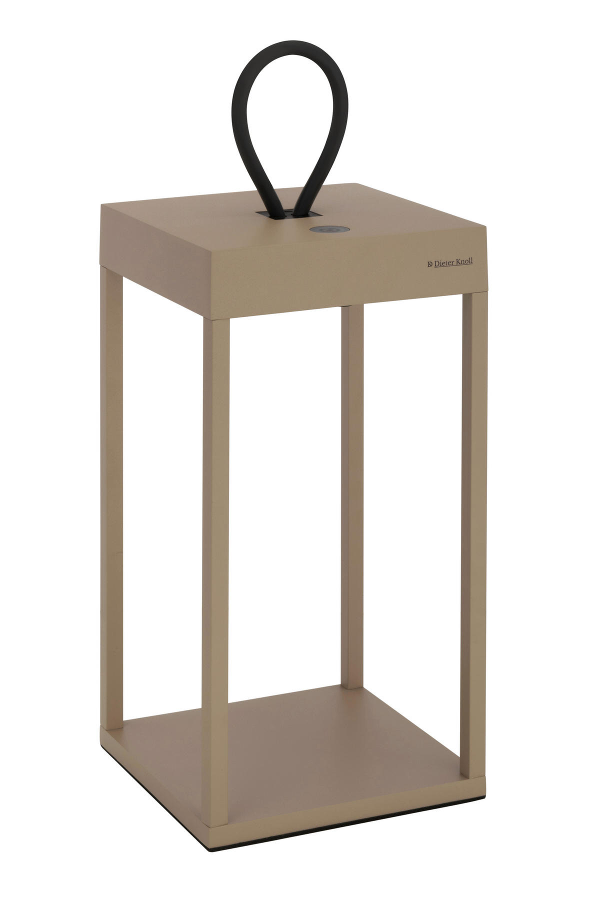 STOLNÍ LAMPA NA BATERIE 15/15/30 cm - pískové barvy, Konvenční, kov/plast (15/15/30cm) - Dieter Knoll