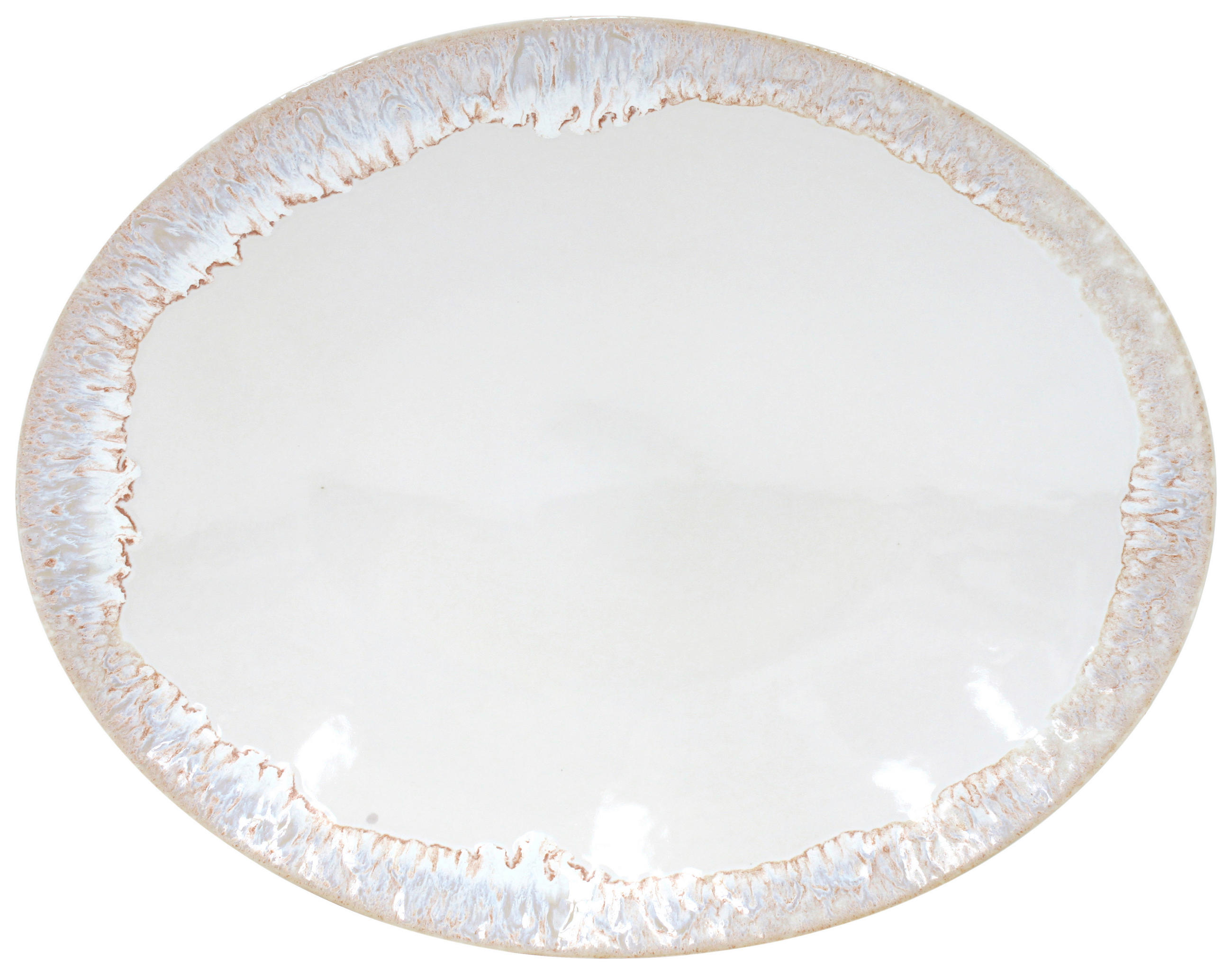SERVIERPLATTE - Weiß, Basics, Keramik (40/5/33cm) - Costa Nova