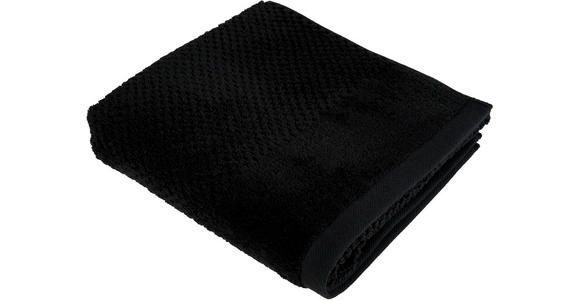 DUSCHTUCH 70/140 cm - Schwarz, Basics, Textil (70/140cm) - Esposa