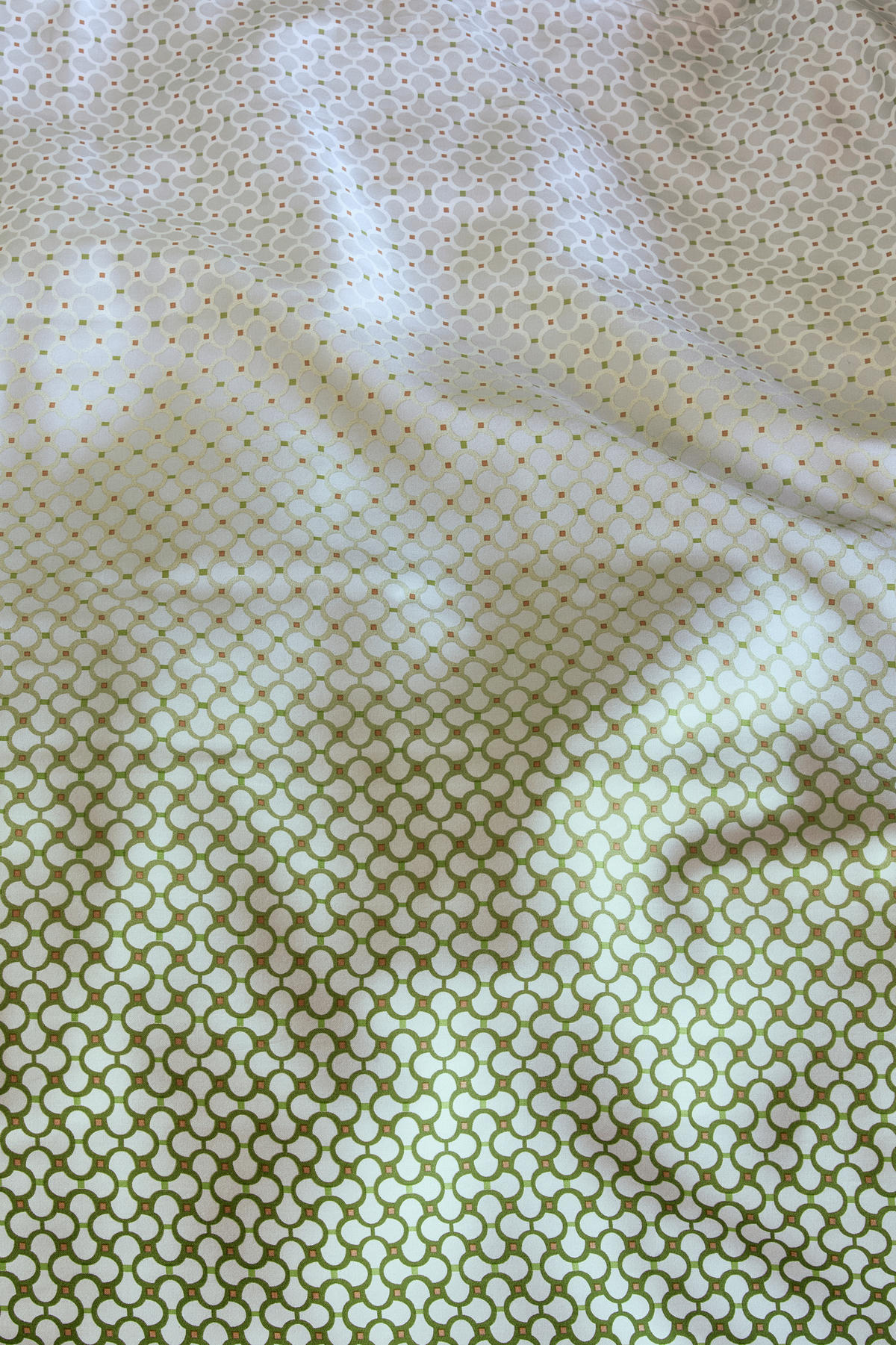 BETTWÄSCHE Nadea Satin 160/210 cm  - Grün, Basics, Textil (160/210cm) - Novel