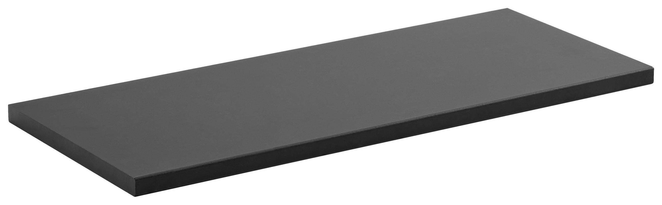 VÄGGHYLLA 60/1,8/25 cm  - svart, Klassisk, trämaterial (60/1,8/25cm) - Xora