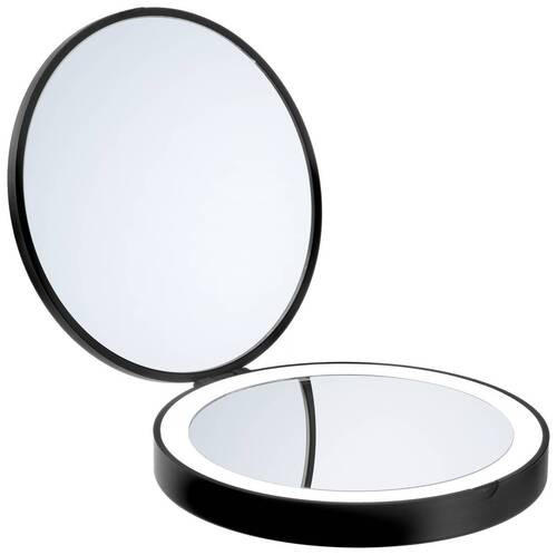 SCHMINKSPIEGEL Schwarz  - Schwarz, Basics, Kunststoff (12cm) - Smedbo
