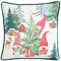 KISSENHÜLLE 45/45 cm  - Multicolor, KONVENTIONELL, Textil (45/45cm) - X-Mas