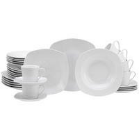 KOMPLETT SERVIS 30 delar  - vit, Basics, keramik (34,4/29,2/35cm)
