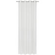 ÖSENVORHANG halbtransparent  - Weiß, Trend, Textil (140/260cm) - Dieter Knoll