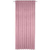 FERTIGVORHANG  blickdicht   135/245 cm  - Rosa, Basics, Textil (135/245cm) - Esposa