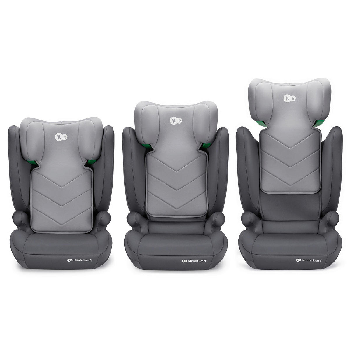 KINDERAUTOSITZ i-Spark  - Hellgrau/Grau, Basics (44/79/39cm) - kinderkraft