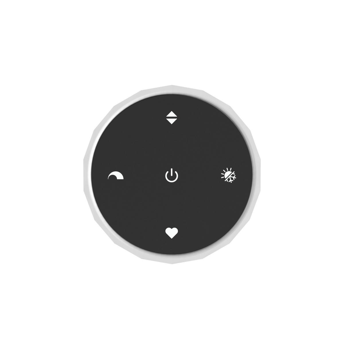 LED-DECKENLEUCHTE TRABUCO 55/7 cm   - Schwarz/Braun, Design, Kunststoff/Metall (55/7cm) - Eglo