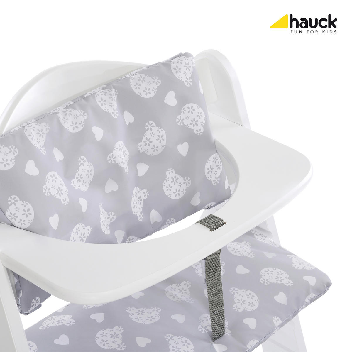 ULOŽAK ZA HRANILICU   - siva/bela, Konvencionalno, tekstil (44/24cm) - Hauck