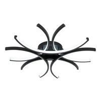Plafonieră Cu Led 36 W  99,9/118 cm    - negru, Design, plastic/metal (99,9/118cm) - Novel