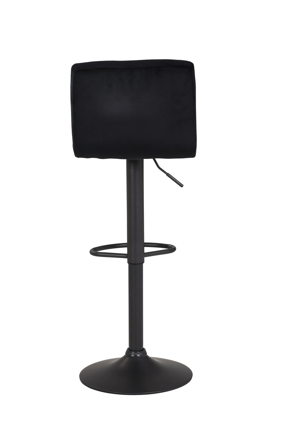 BARHOCKER-SET in Schwarz  - Dunkelgrau/Schwarz, MODERN, Textil/Metall (40/85/48cm) - MID.YOU