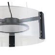 LED-HÄNGELEUCHTE 40/120 cm  - Transparent/Schwarz, Design, Kunststoff/Metall (40/120cm) - Novel