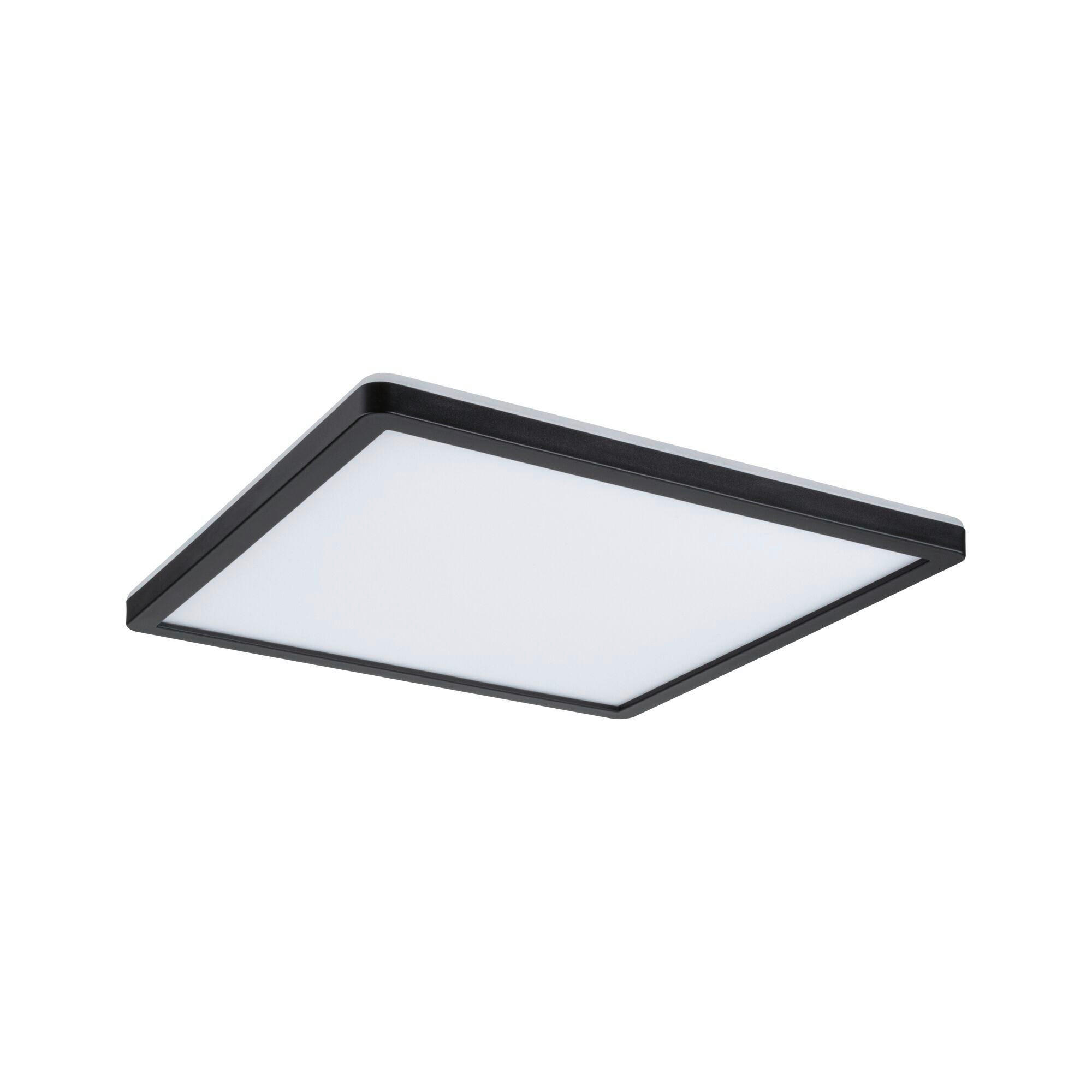 LED-PANEEL  - Schwarz, Basics, Kunststoff (29,3/29,3cm) - Paulmann