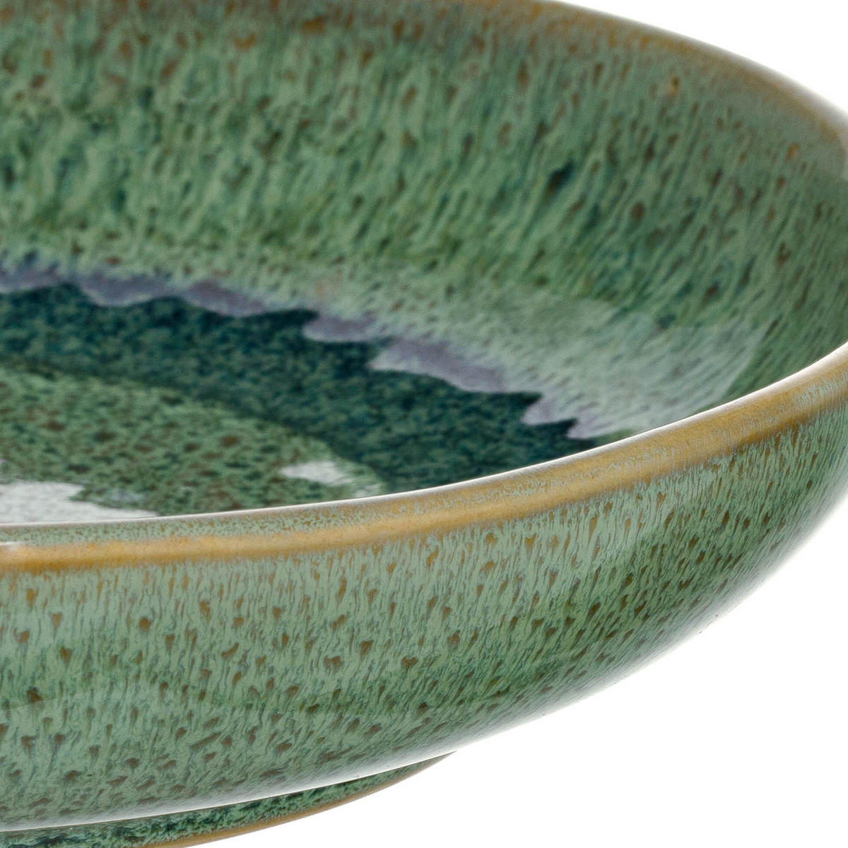 SUPPENTELLERSET Matera 6-teilig  - Grün, LIFESTYLE, Keramik (21cm) - Leonardo