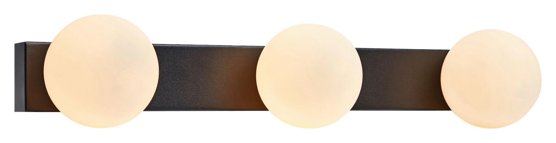 WANDLEUCHTE MINI 50/10/12.5 cm   - Schwarz/Weiß, Basics (50/10/12.5cm) - Markslöjd