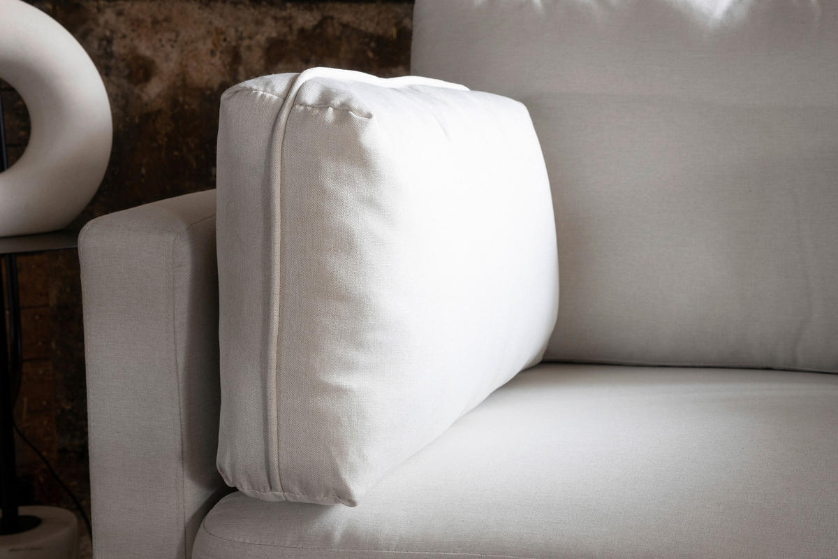 SESSEL in Beige, Schwarz  - Beige/Schwarz, Design, Kunststoff/Textil (110/84/86cm) - Livetastic