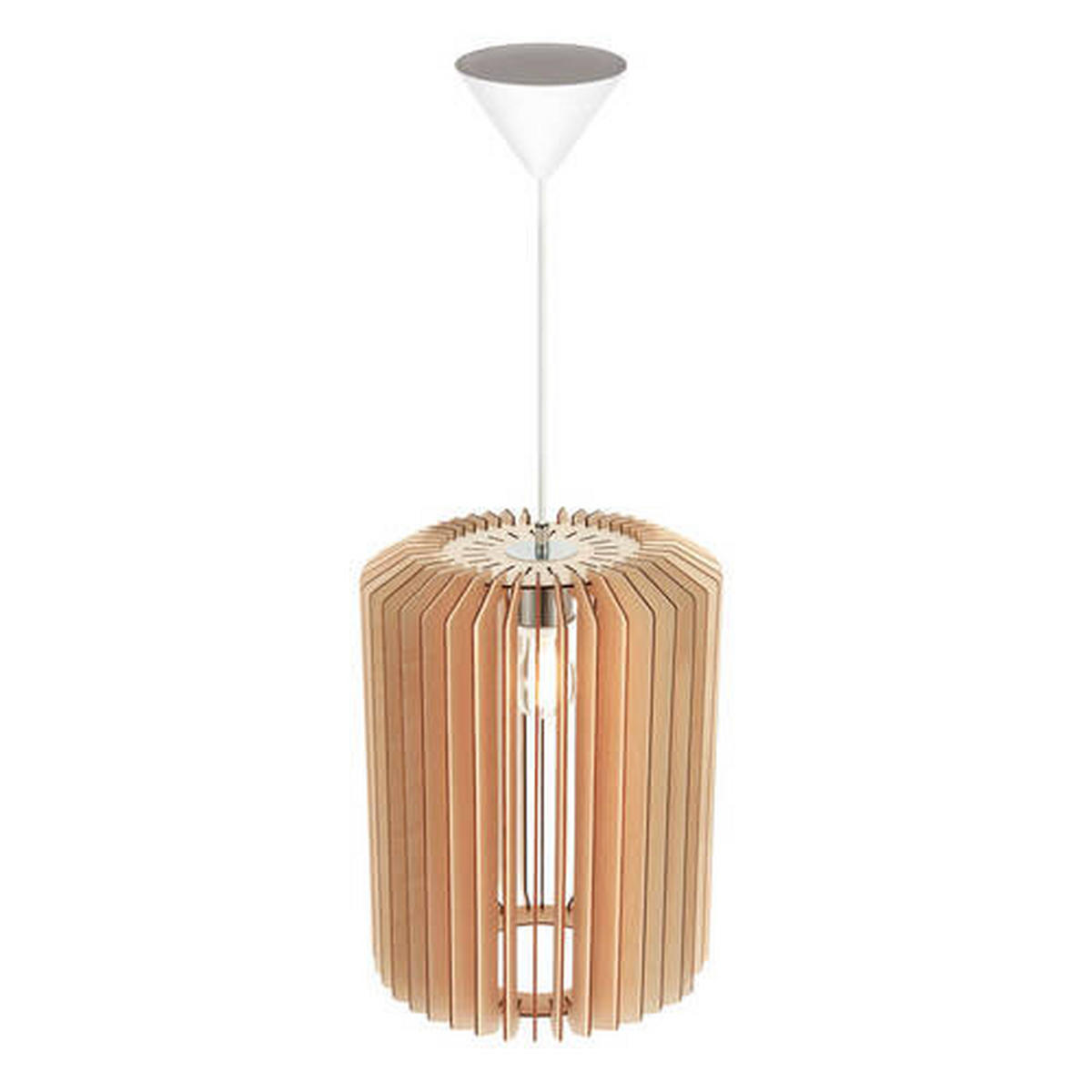 HÄNGELEUCHTE Asti 30/40 cm   - Naturfarben, Natur, Holz (30/40cm) - Nordlux