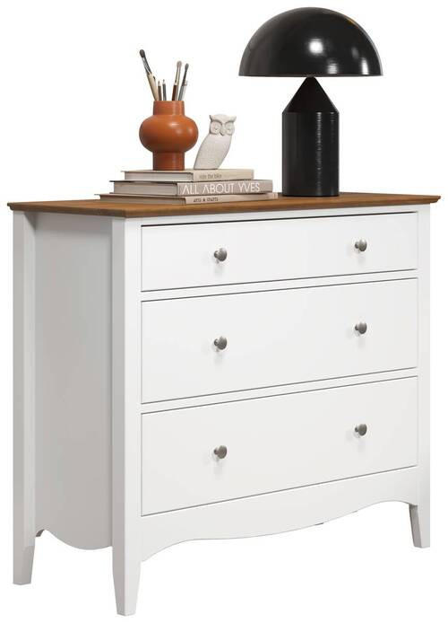 KOMMODE  in 100/86/42 cm  - Dunkelbraun/Silberfarben, LIFESTYLE, Holz/Holzwerkstoff (100/86/42cm)