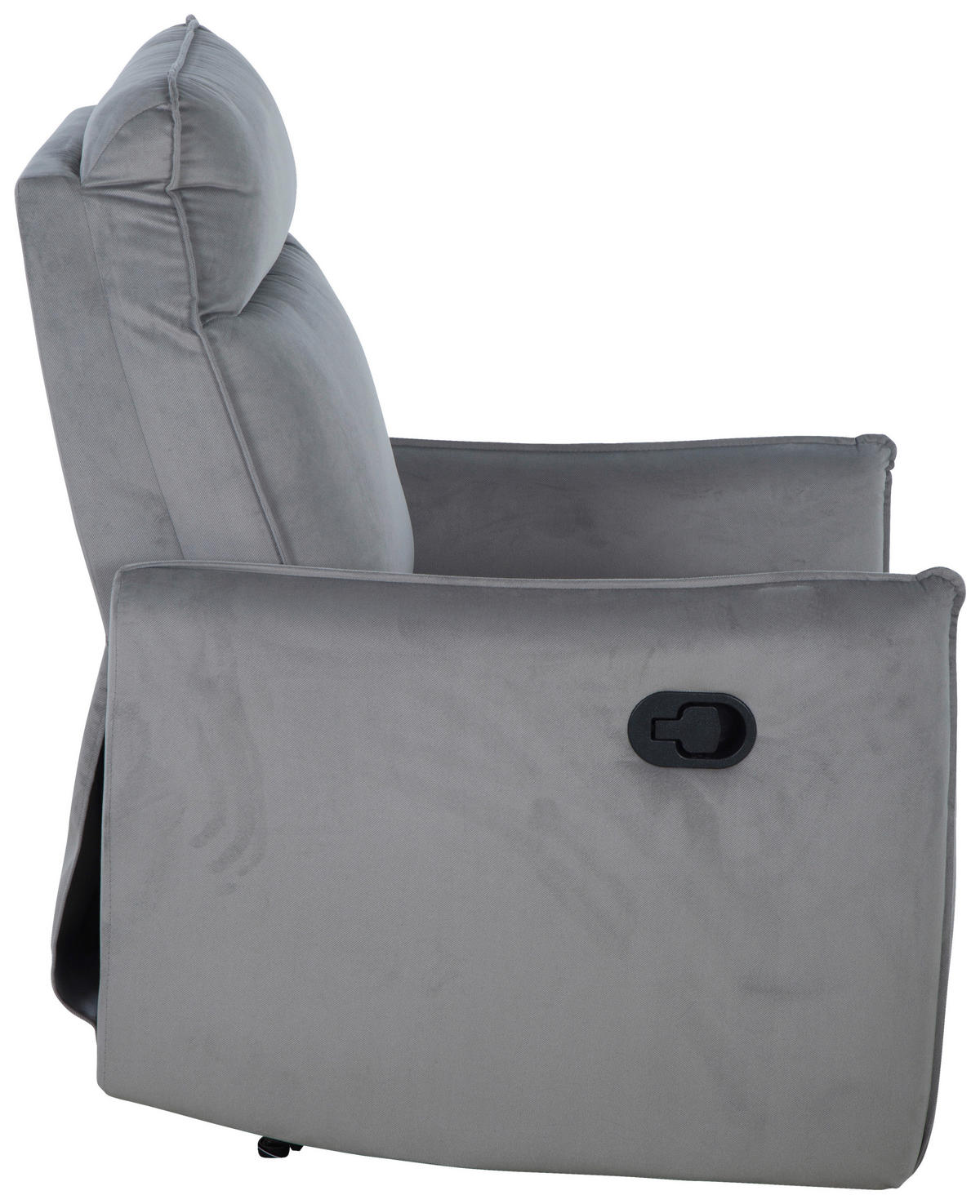 SEDACIA ZOSTAVA, textil, tmavosivá - tmavosivá, Konventionell, kov/textil (72/102/88cm) - P & B
