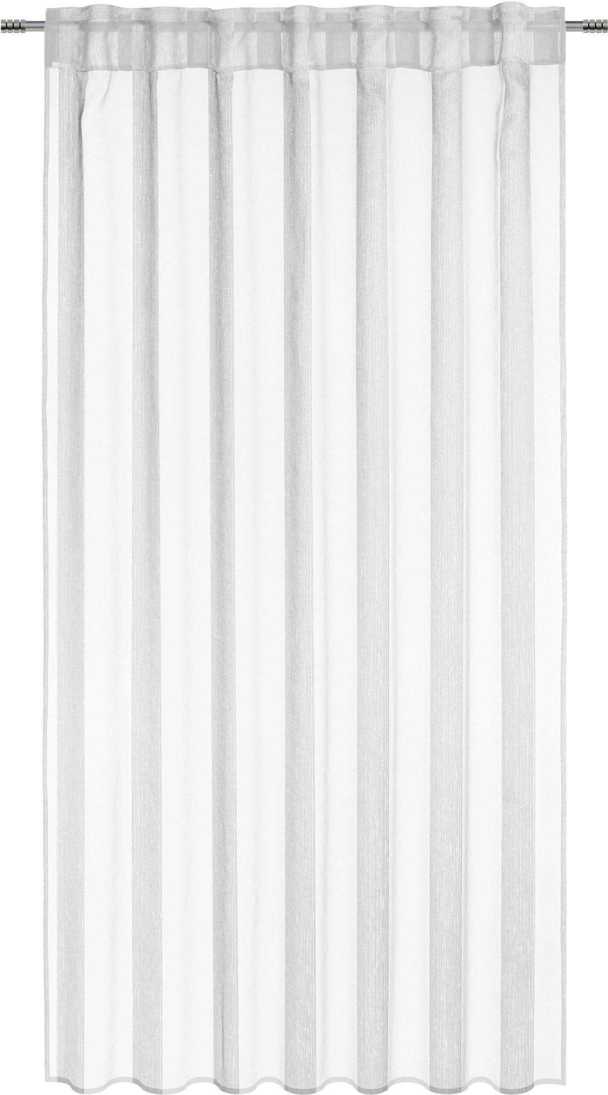 GOTOVA ZAVJESA bijela 140/245 cm   - bijela, Basics, tekstil (140/245cm) - Esposa