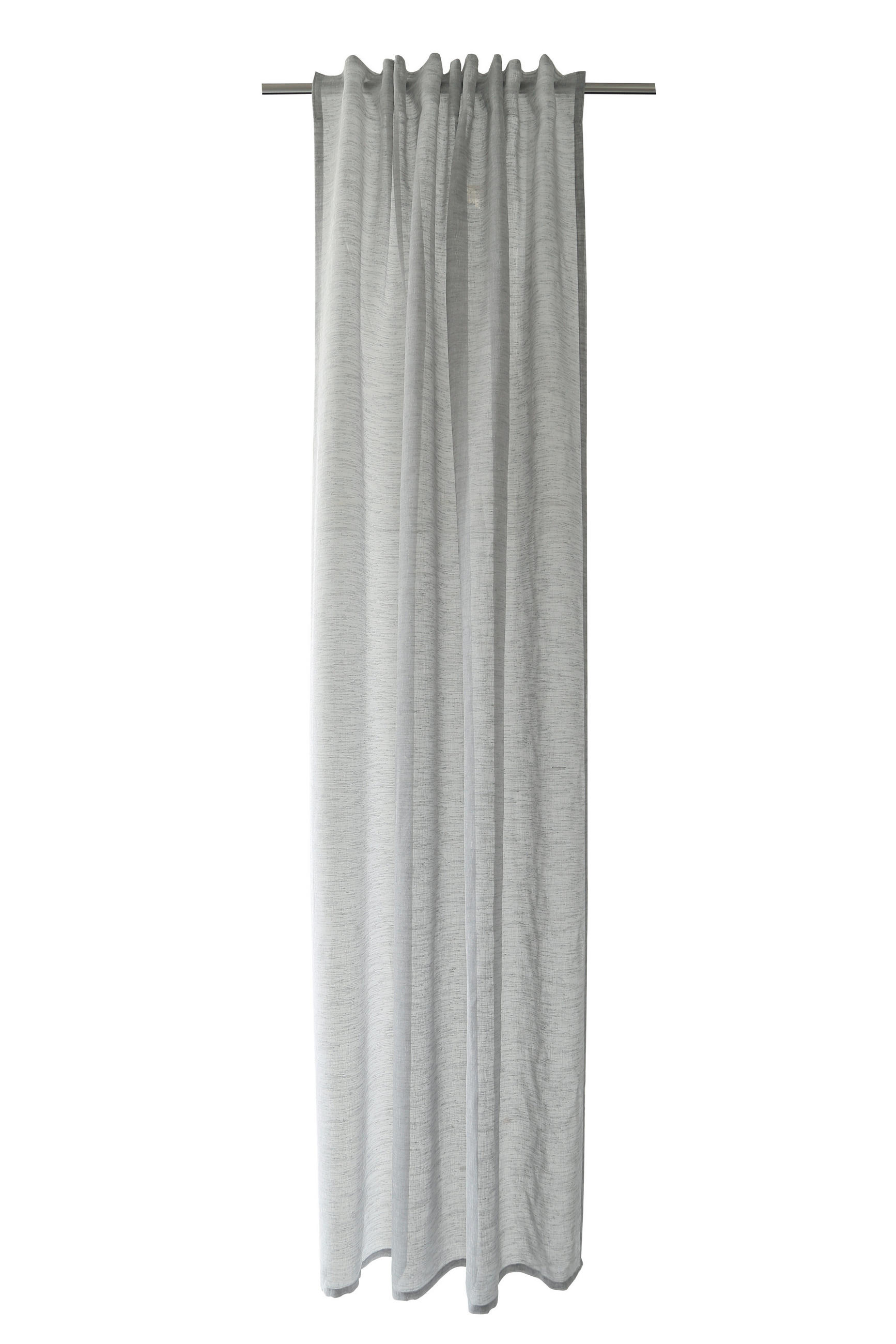SCHLAUFENSCHAL  transparent  140/245 cm   - Blau, Basics, Textil (140/245cm)